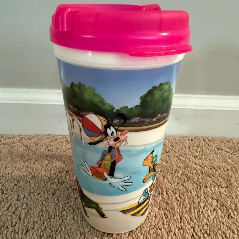 Walt Disney World | Pink, White, Blue Collectible Mug Vintage WDW